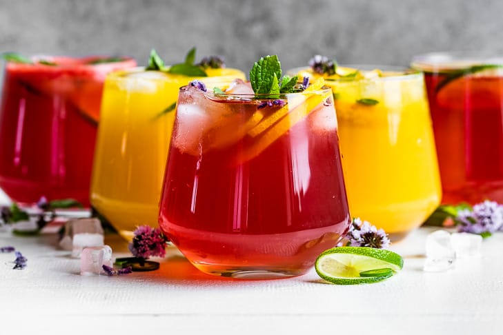 Swap Alcohol for Probiotic-Rich Kombucha Mocktails